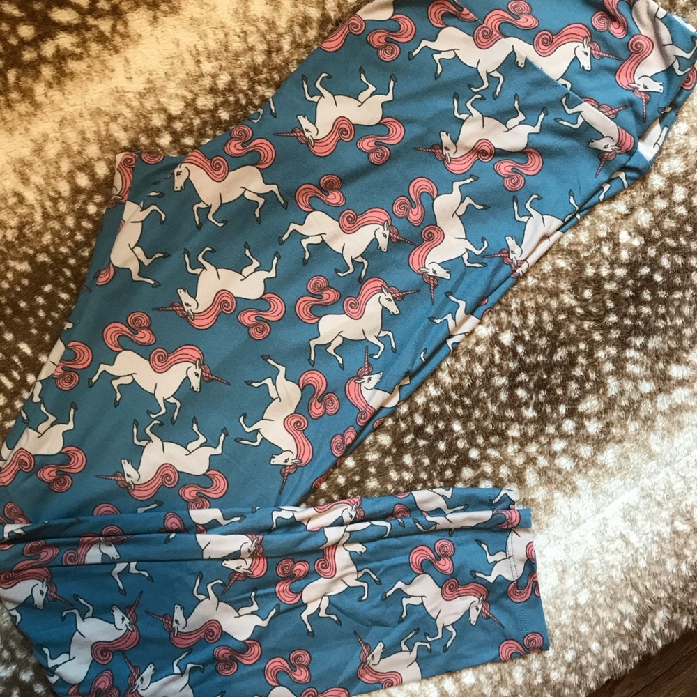 Whimsical Unicorn LuLaRoe Tall and Curvy Leggings